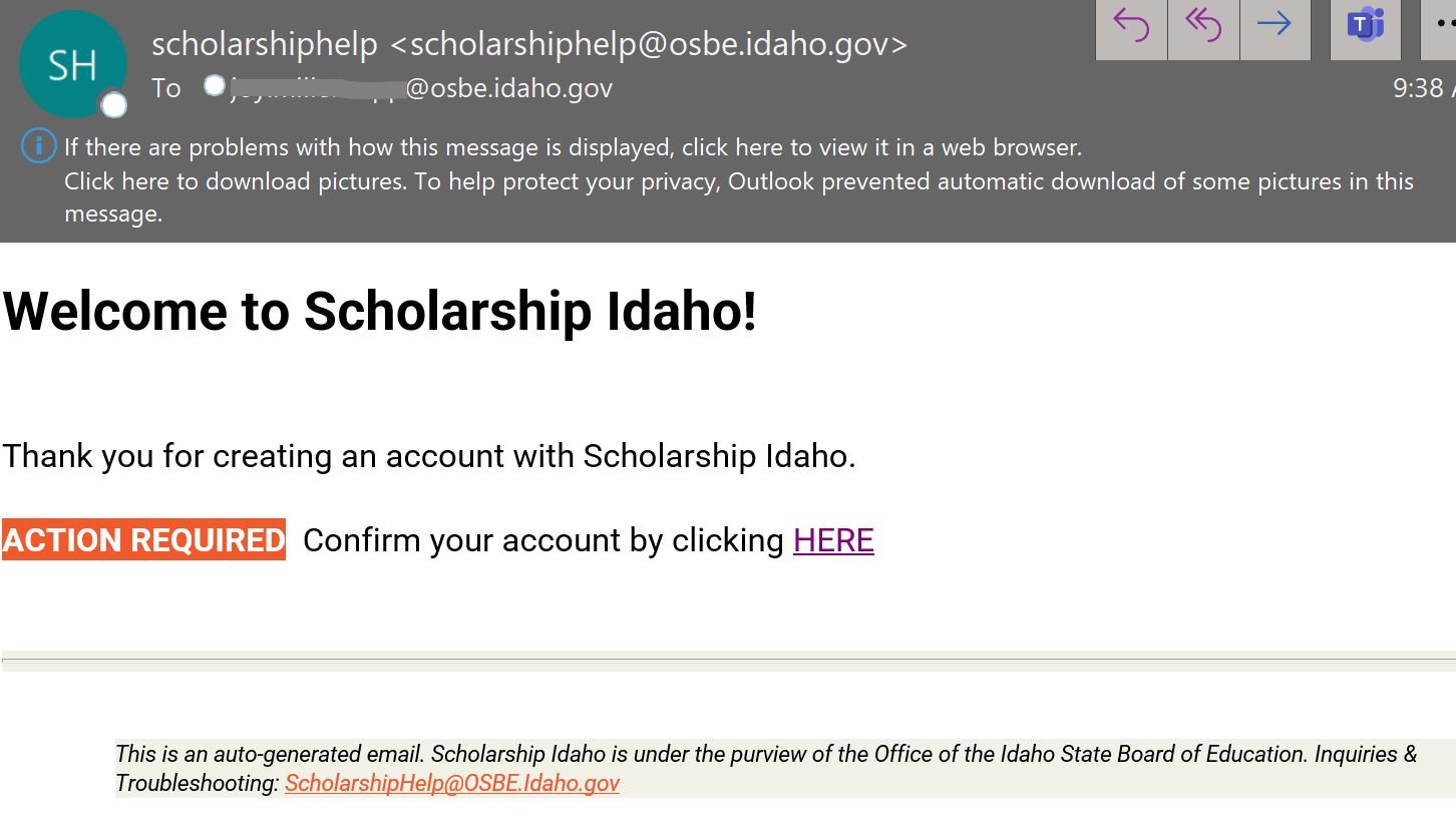 Email Confirmation